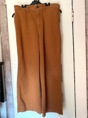 Gap High Rise Wide Leg Crop Pants